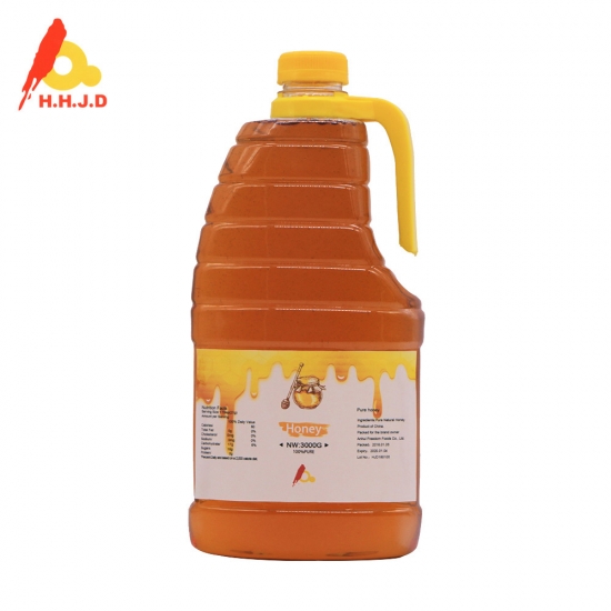 1.5kg Squeezable Bottle Natural Polyflora Honey Tip Lid to Japan 